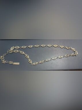 Calvin Klein Silver Link Chain Belt